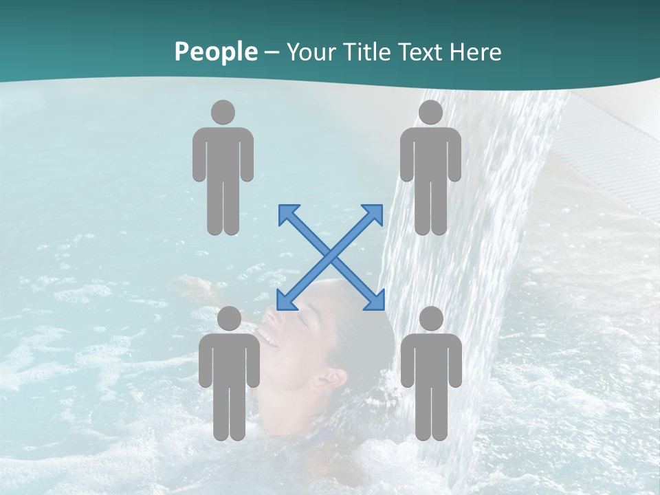 Resort Water Hydrotherapy PowerPoint Template