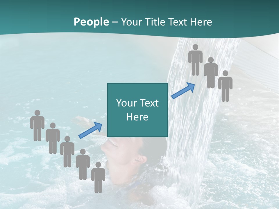 Resort Water Hydrotherapy PowerPoint Template