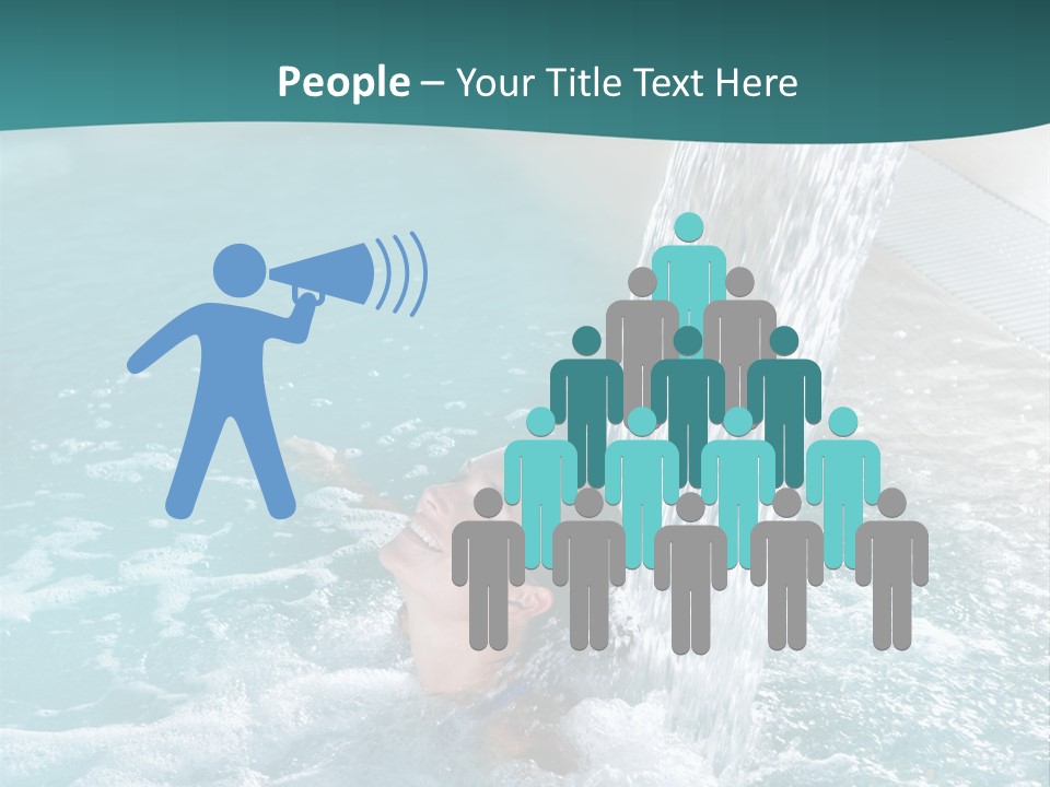 Resort Water Hydrotherapy PowerPoint Template
