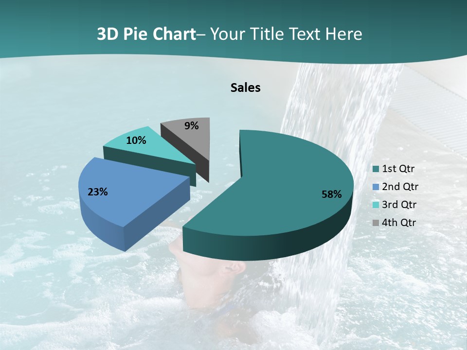 Resort Water Hydrotherapy PowerPoint Template