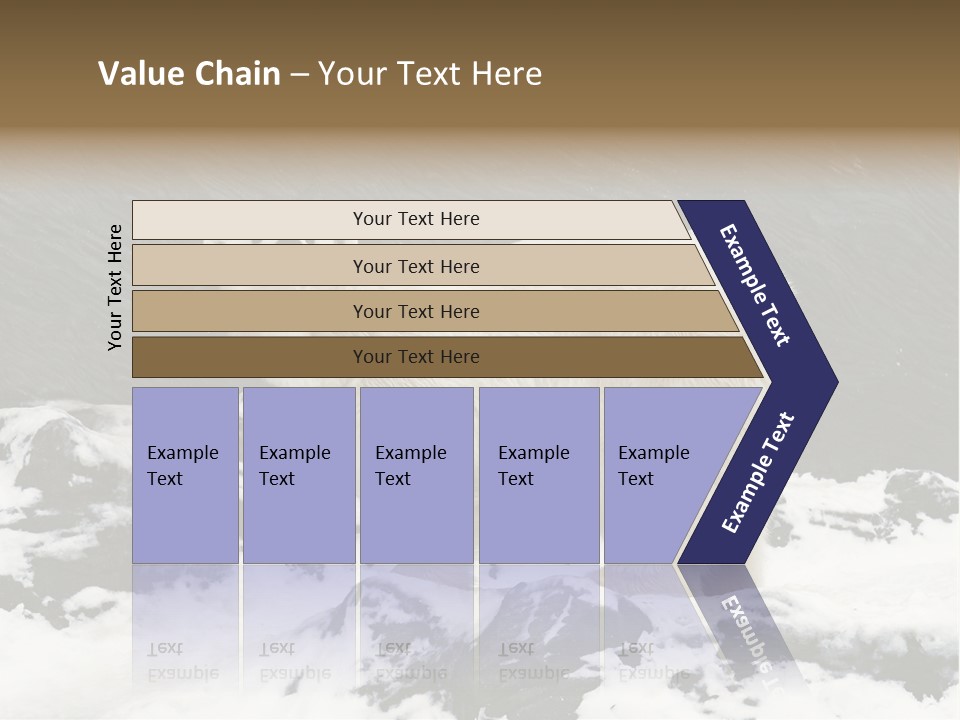 Pole Pool Arctic PowerPoint Template