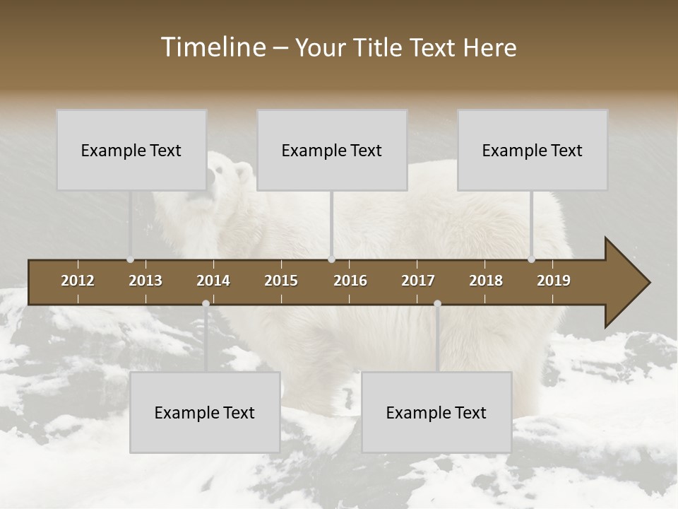 Pole Pool Arctic PowerPoint Template