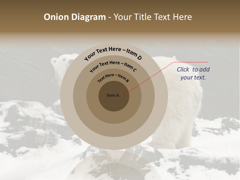 Pole Pool Arctic PowerPoint Template