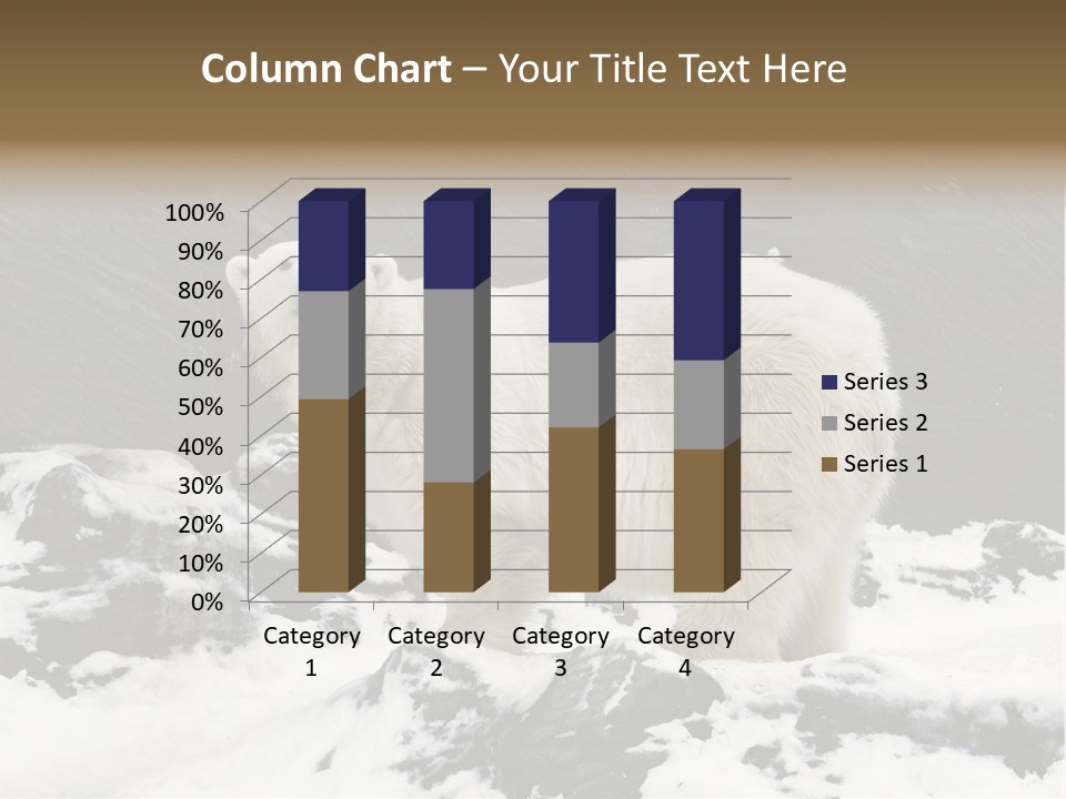 Pole Pool Arctic PowerPoint Template