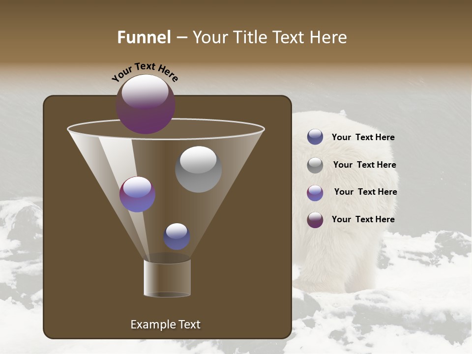 Pole Pool Arctic PowerPoint Template