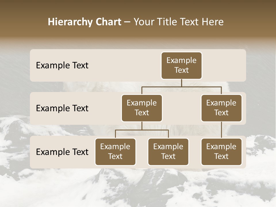 Pole Pool Arctic PowerPoint Template