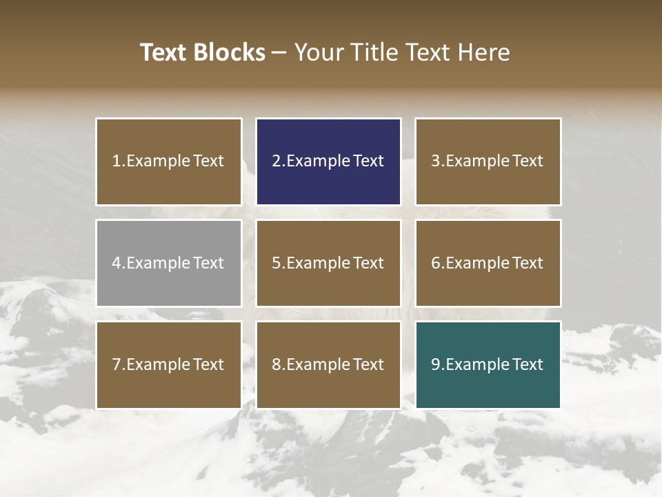 Pole Pool Arctic PowerPoint Template