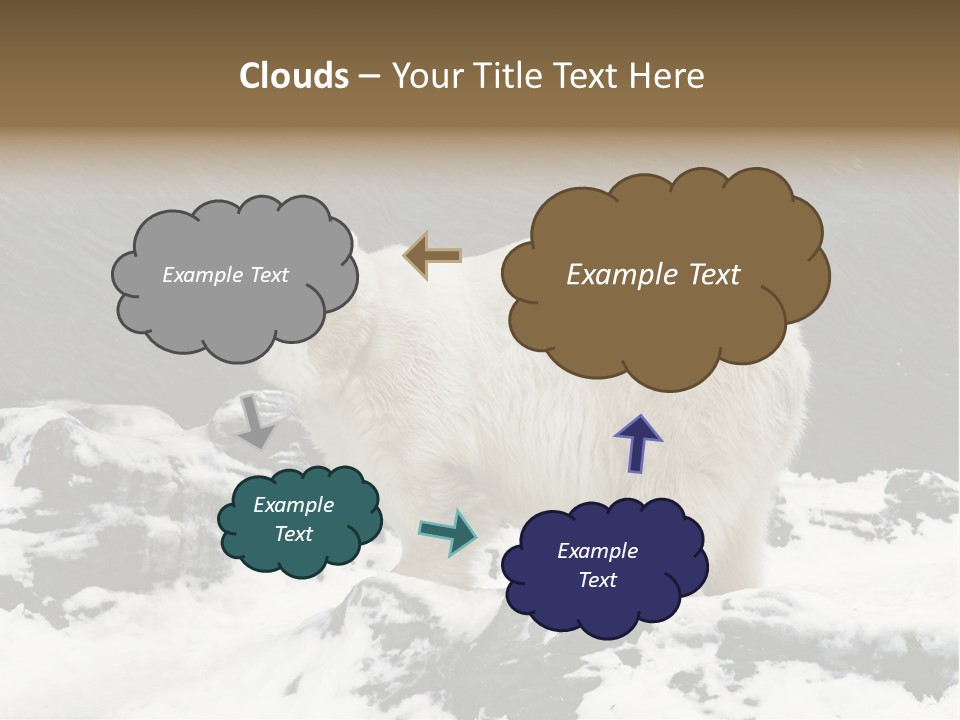 Pole Pool Arctic PowerPoint Template