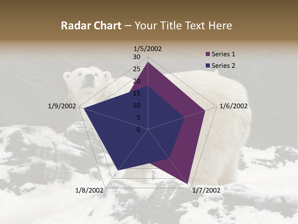 Pole Pool Arctic PowerPoint Template