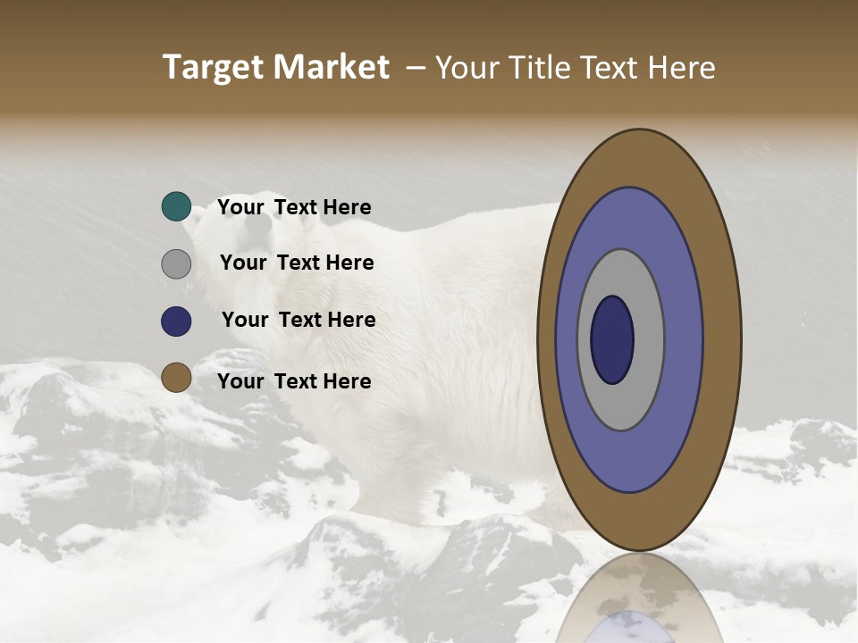 Pole Pool Arctic PowerPoint Template