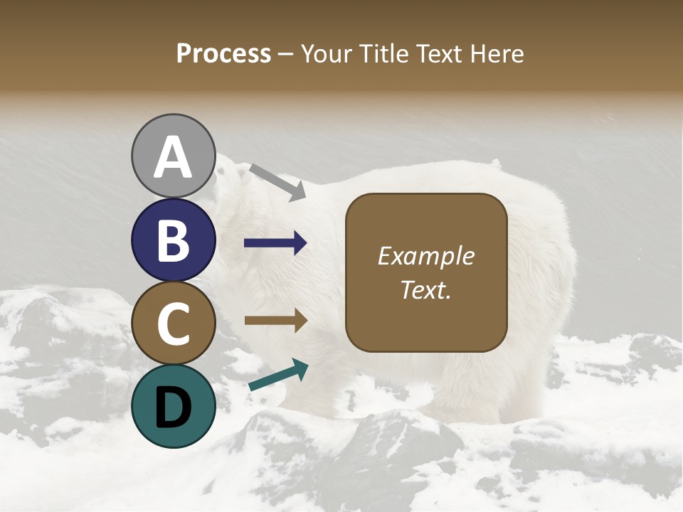 Pole Pool Arctic PowerPoint Template