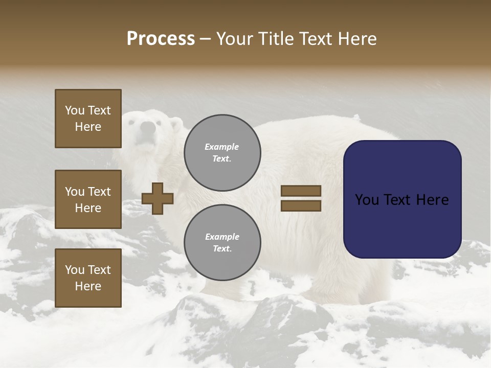 Pole Pool Arctic PowerPoint Template