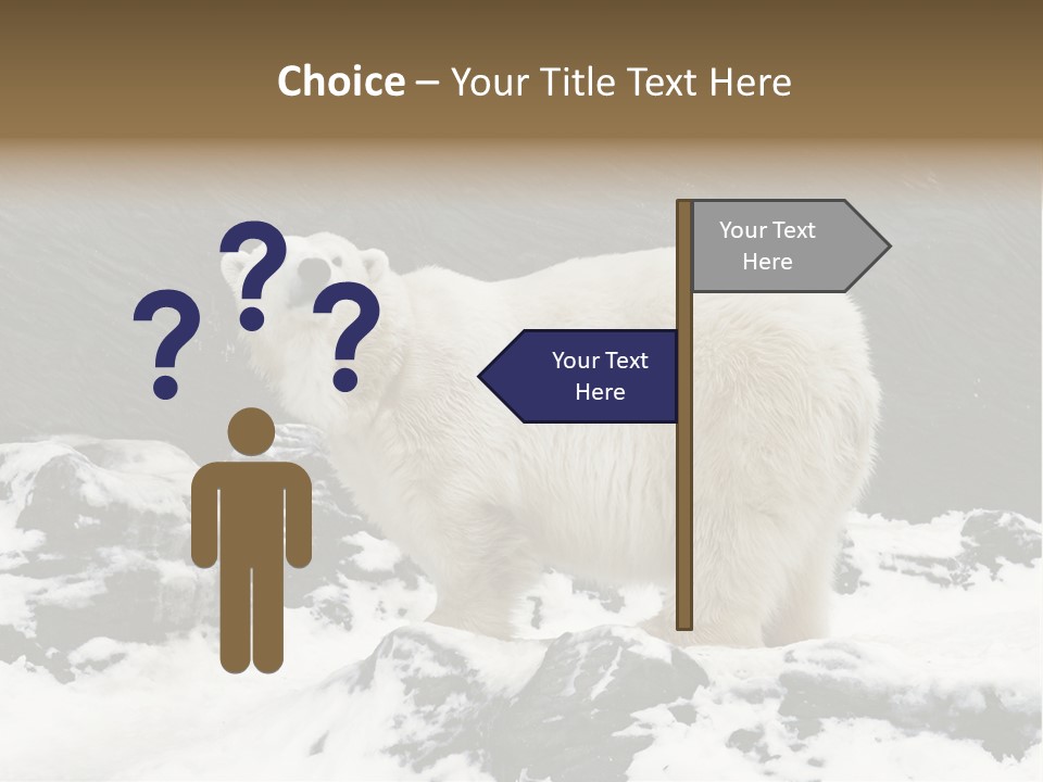 Pole Pool Arctic PowerPoint Template