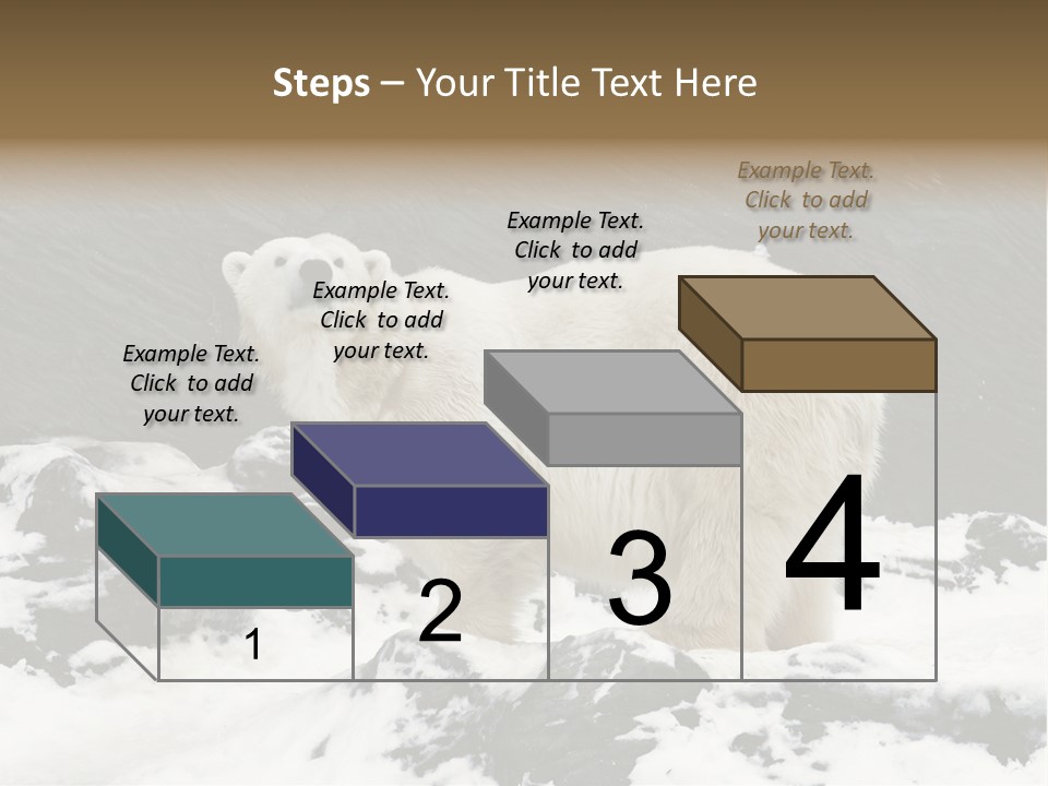 Pole Pool Arctic PowerPoint Template