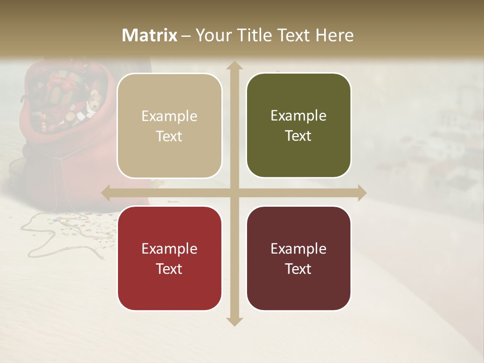 New Nature Snowflake PowerPoint Template