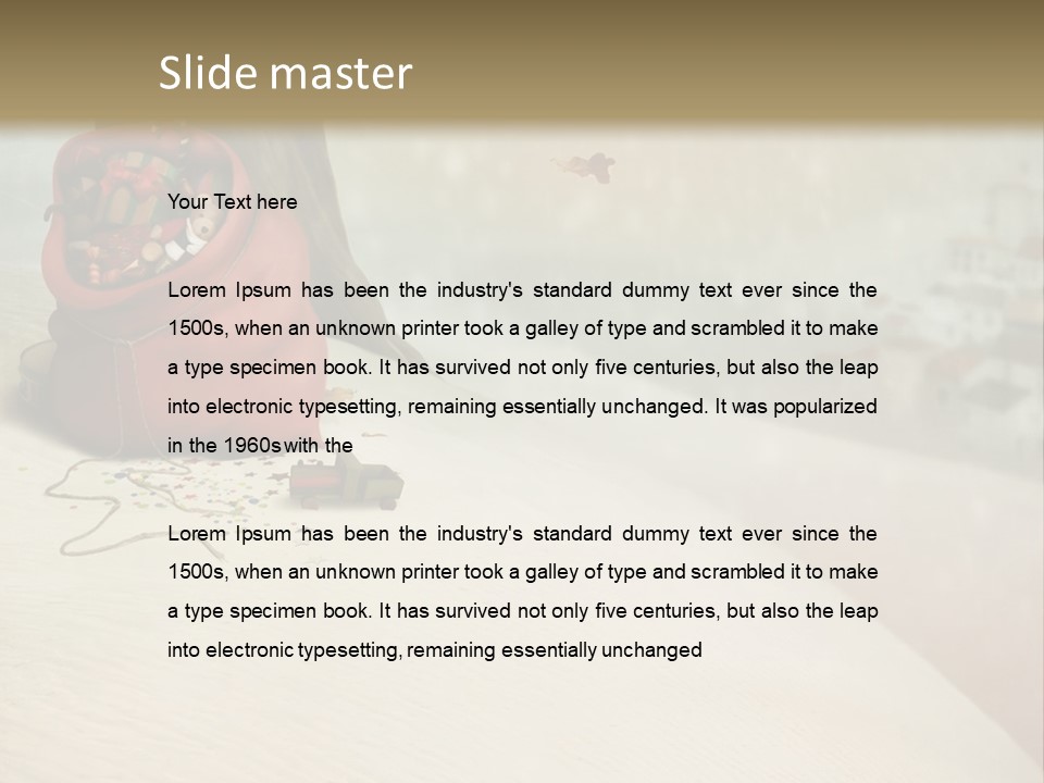 New Nature Snowflake PowerPoint Template