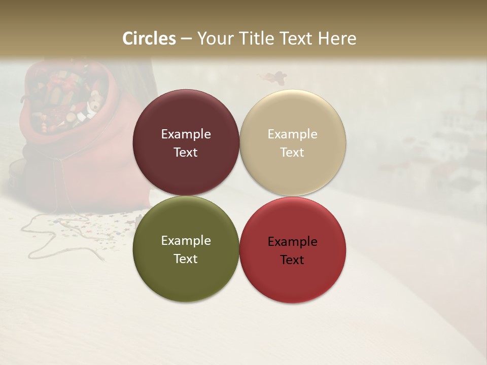 New Nature Snowflake PowerPoint Template