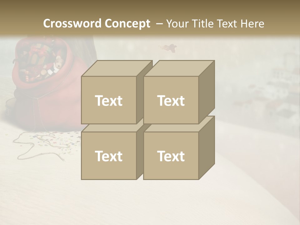 New Nature Snowflake PowerPoint Template