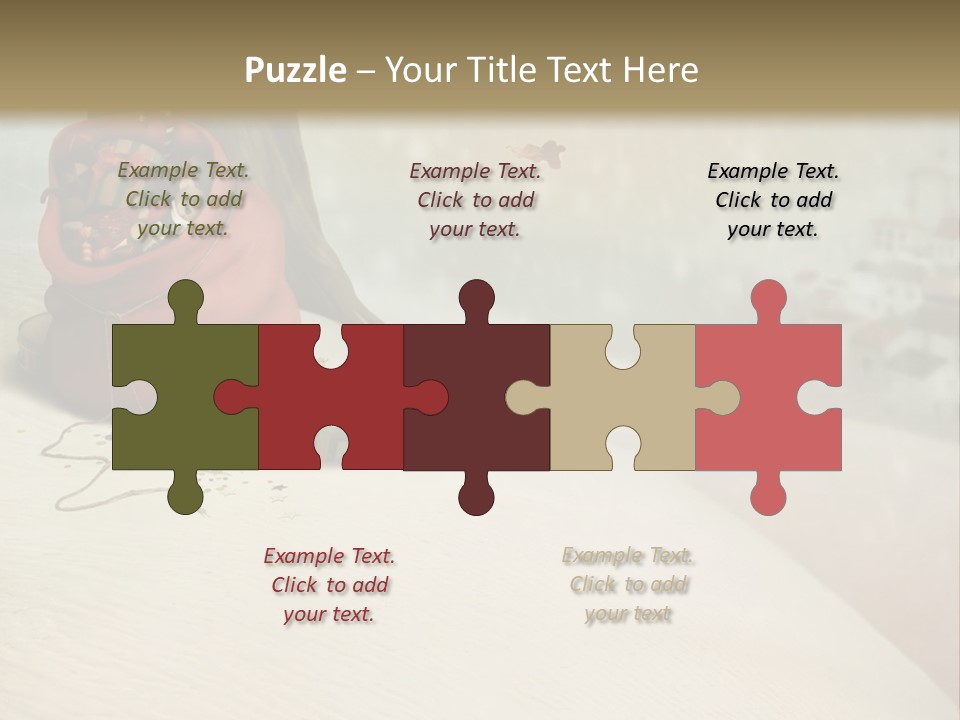 New Nature Snowflake PowerPoint Template