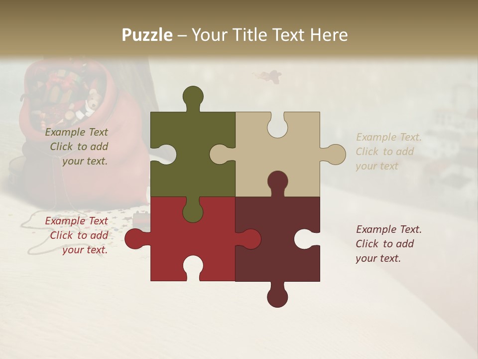 New Nature Snowflake PowerPoint Template