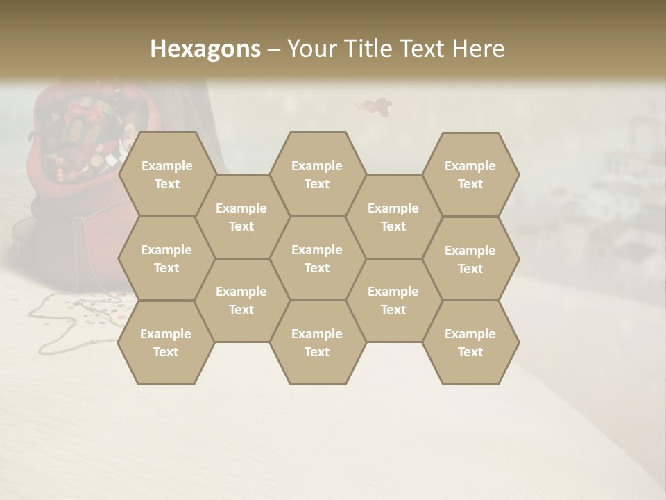 New Nature Snowflake PowerPoint Template