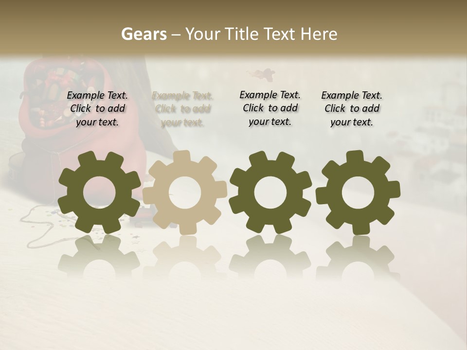 New Nature Snowflake PowerPoint Template