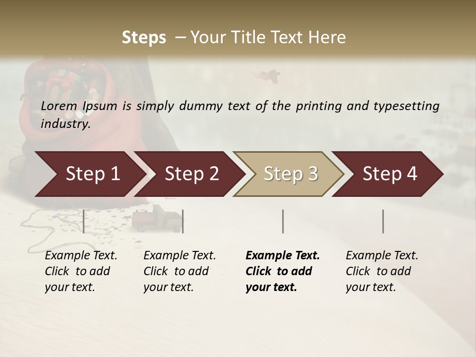New Nature Snowflake PowerPoint Template