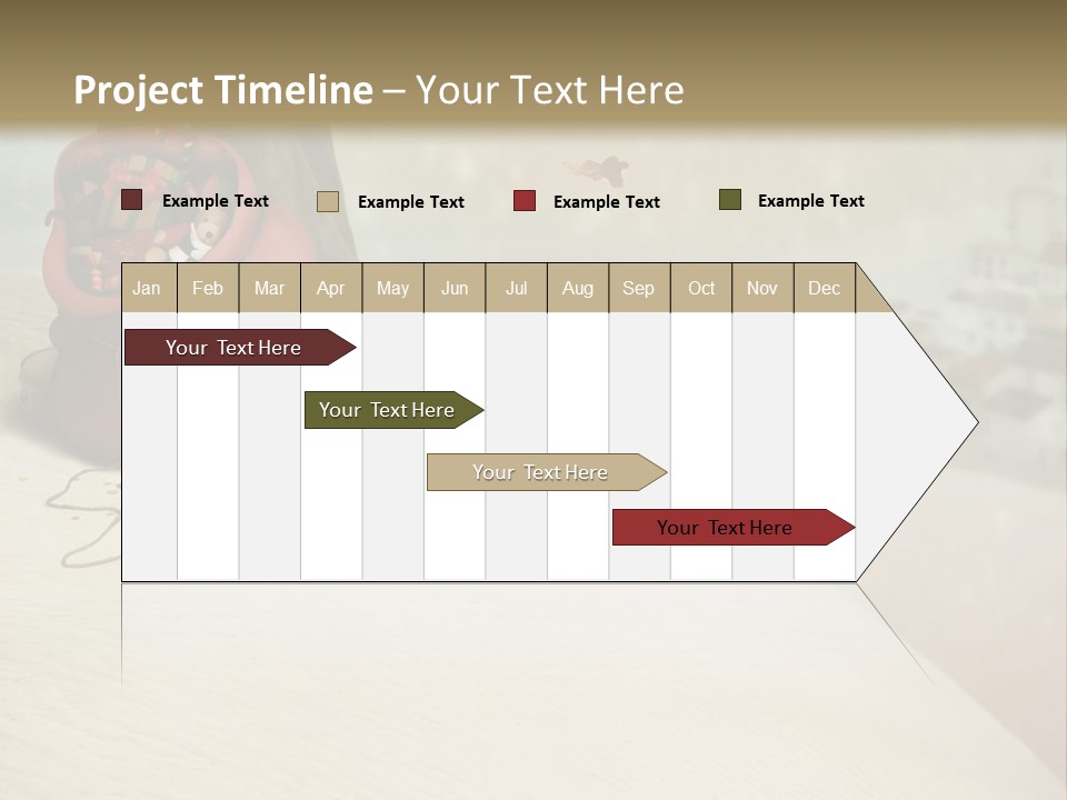 New Nature Snowflake PowerPoint Template