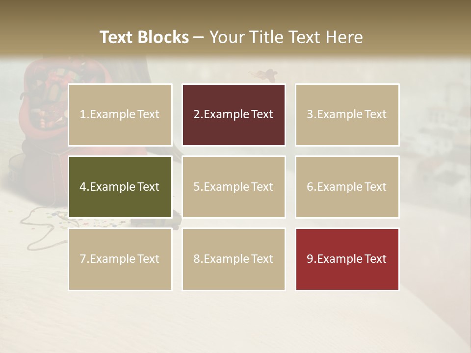 New Nature Snowflake PowerPoint Template