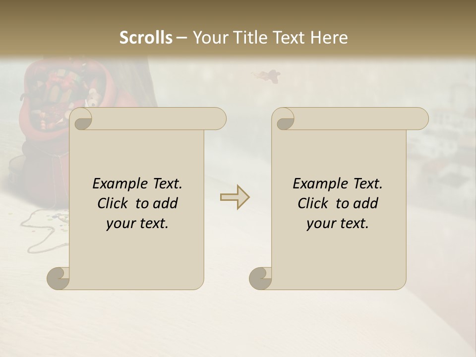 New Nature Snowflake PowerPoint Template