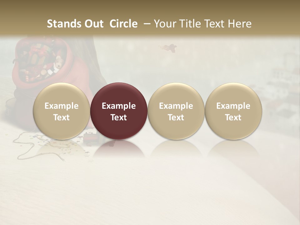 New Nature Snowflake PowerPoint Template