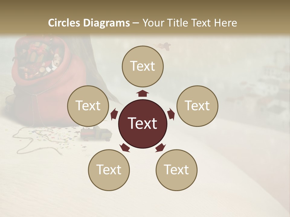 New Nature Snowflake PowerPoint Template