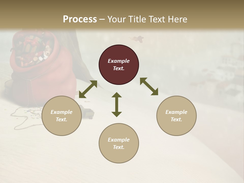New Nature Snowflake PowerPoint Template