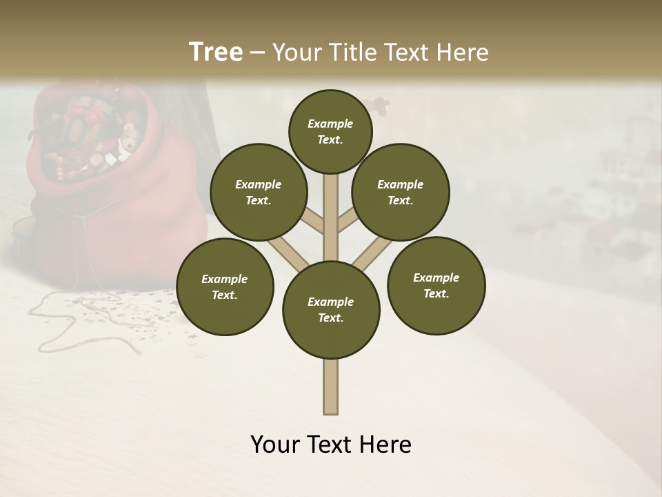 New Nature Snowflake PowerPoint Template