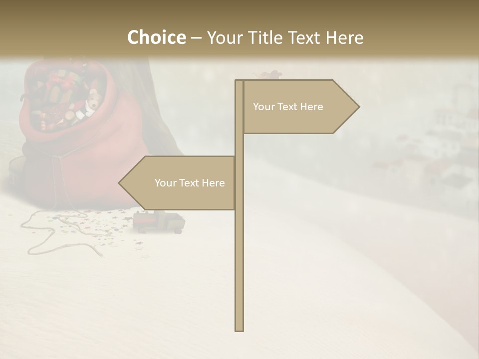 New Nature Snowflake PowerPoint Template