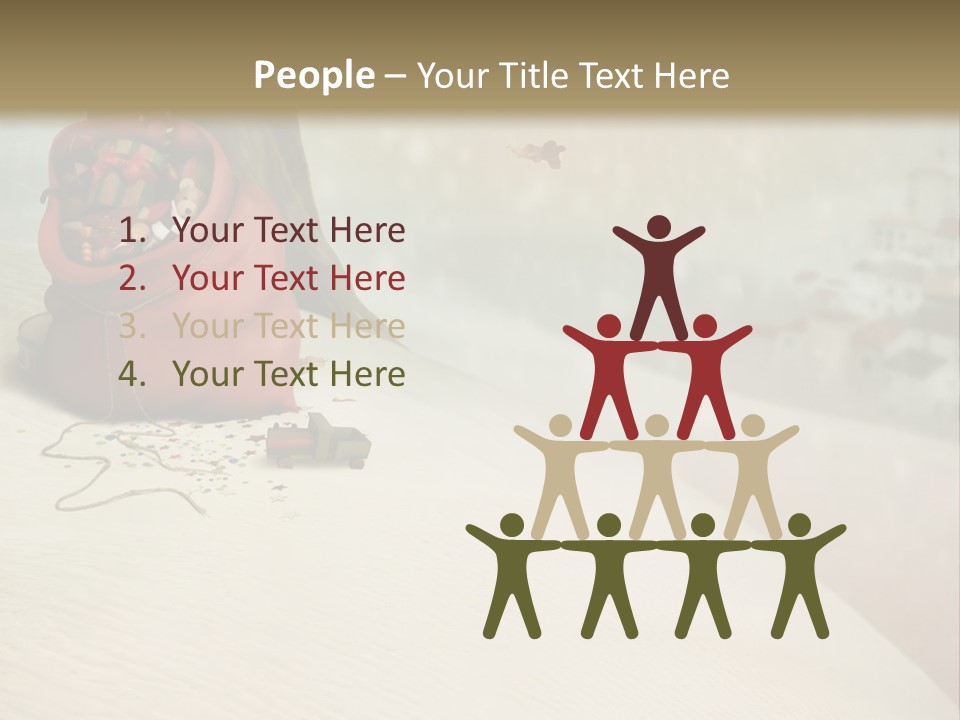 New Nature Snowflake PowerPoint Template