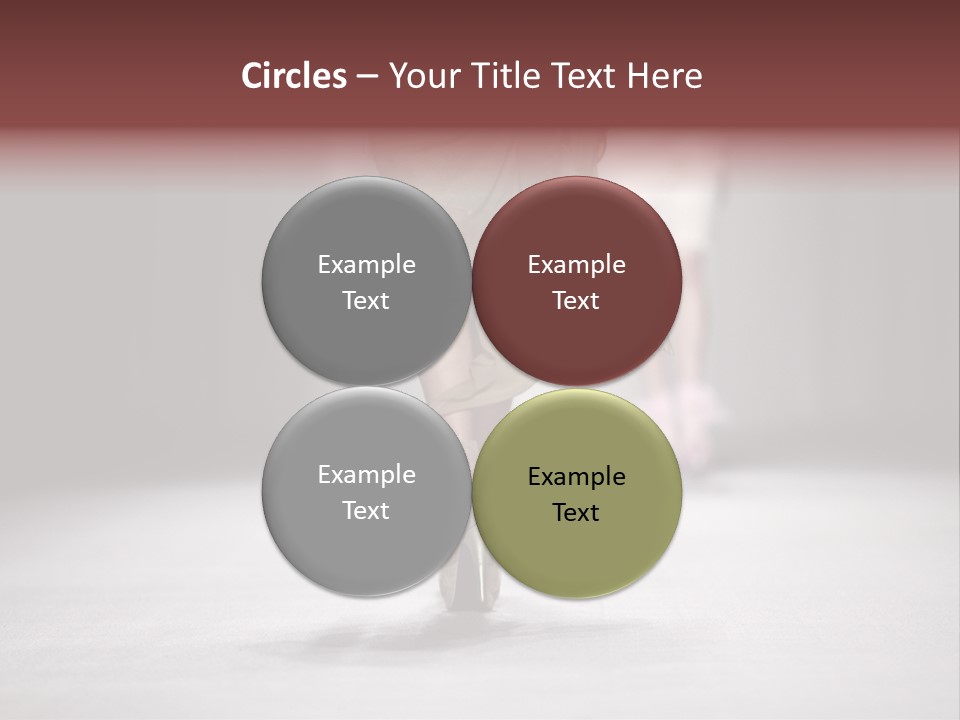 Woman Young Wear PowerPoint Template