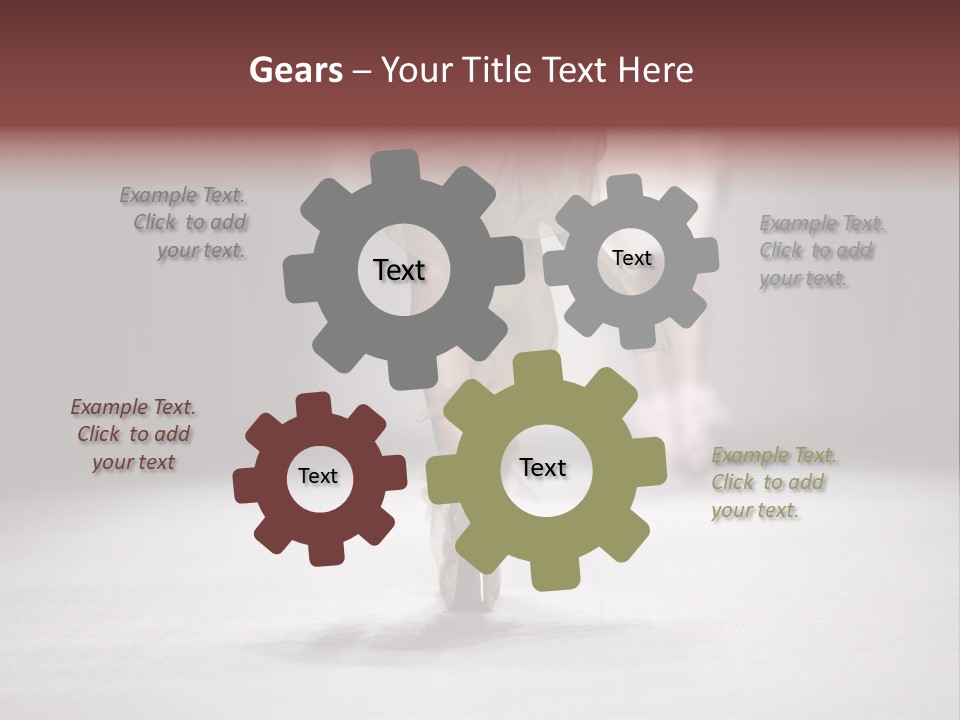 Woman Young Wear PowerPoint Template