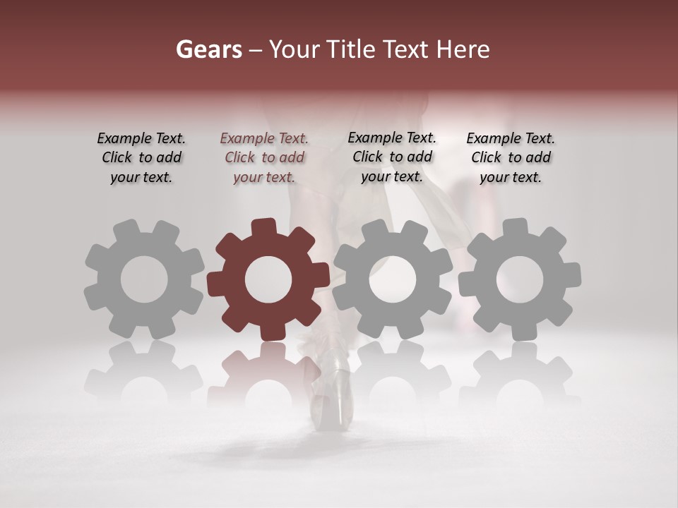 Woman Young Wear PowerPoint Template