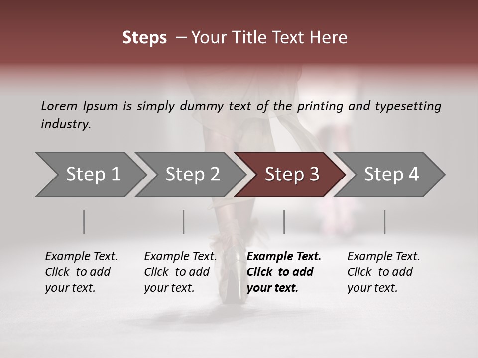 Woman Young Wear PowerPoint Template