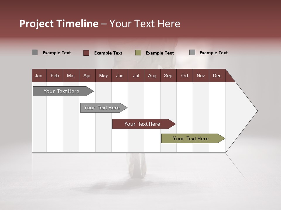 Woman Young Wear PowerPoint Template