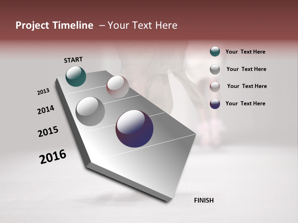 Woman Young Wear PowerPoint Template