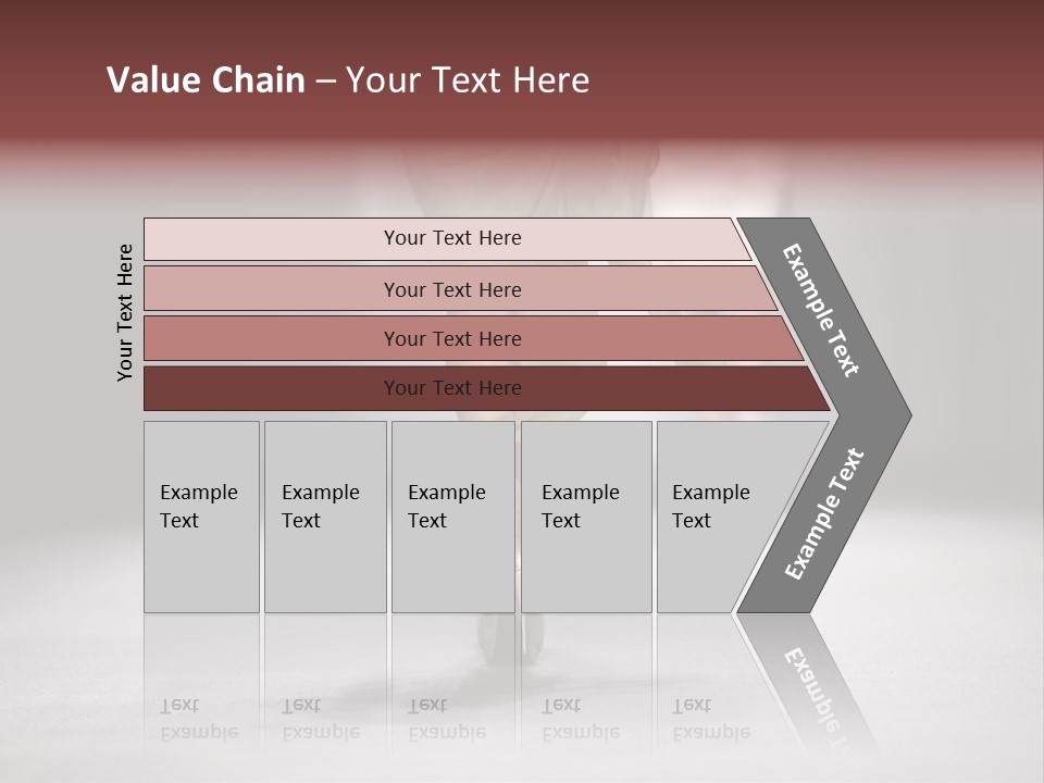 Woman Young Wear PowerPoint Template