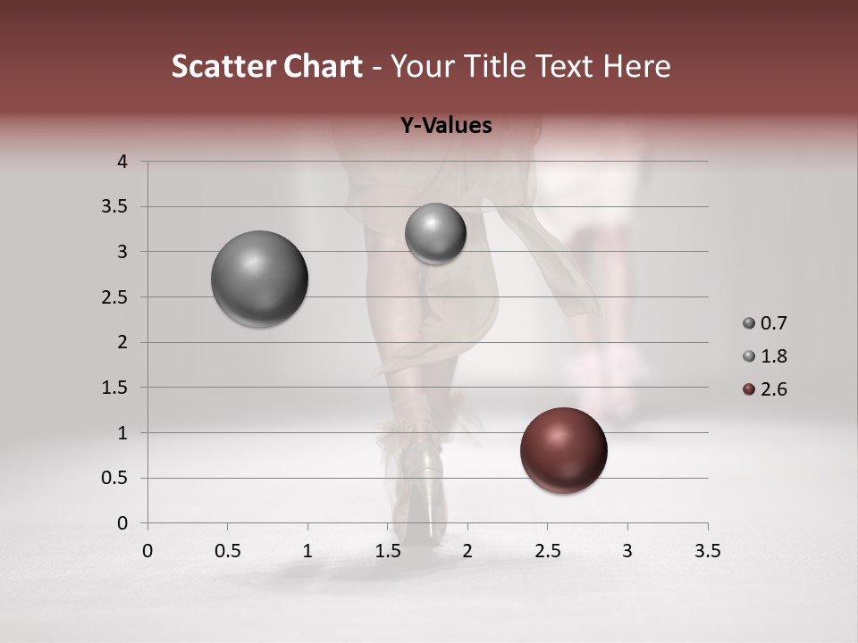 Woman Young Wear PowerPoint Template