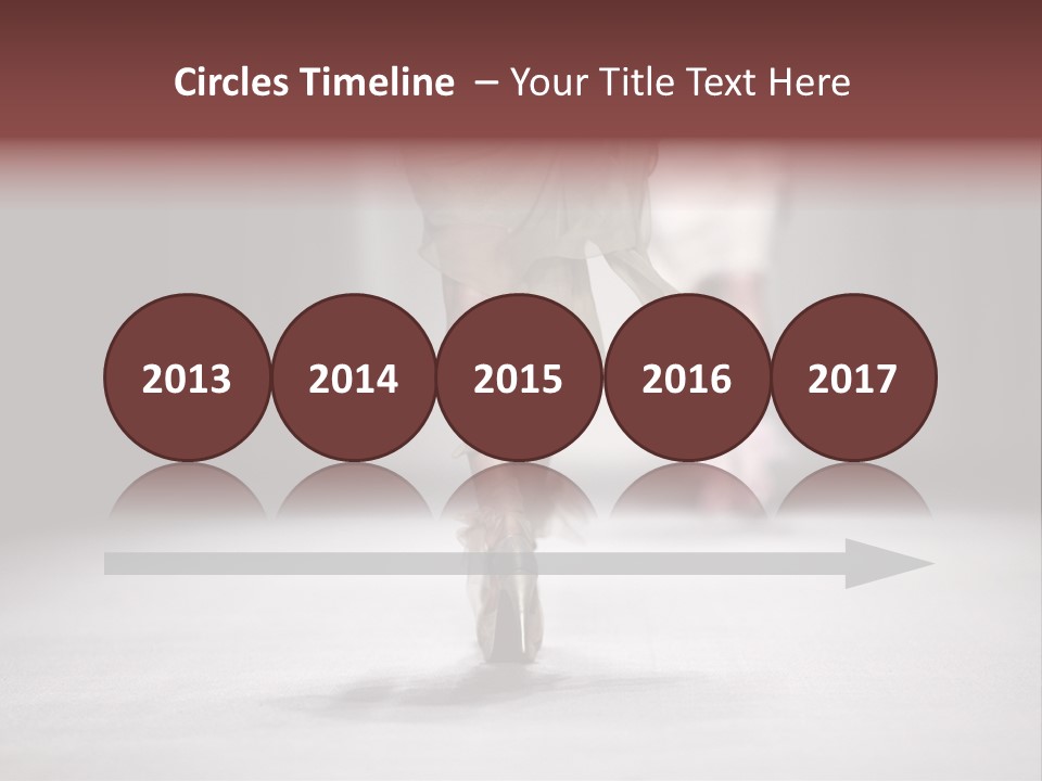 Woman Young Wear PowerPoint Template