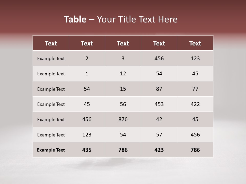 Woman Young Wear PowerPoint Template