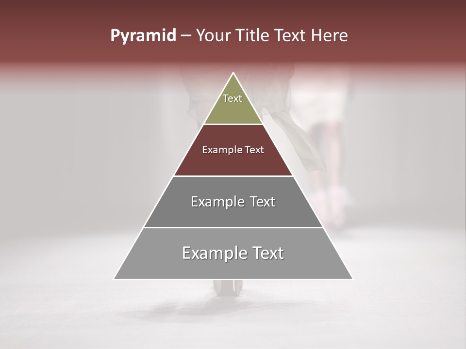 Woman Young Wear PowerPoint Template