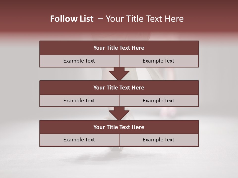 Woman Young Wear PowerPoint Template