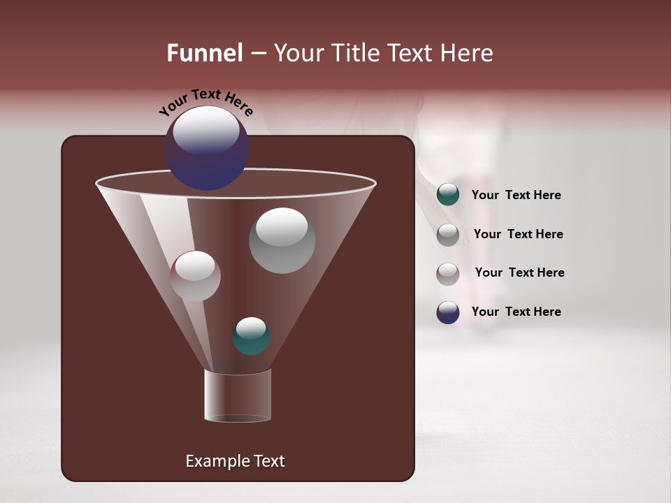 Woman Young Wear PowerPoint Template