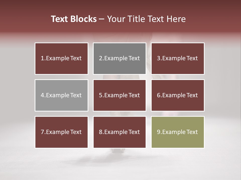 Woman Young Wear PowerPoint Template